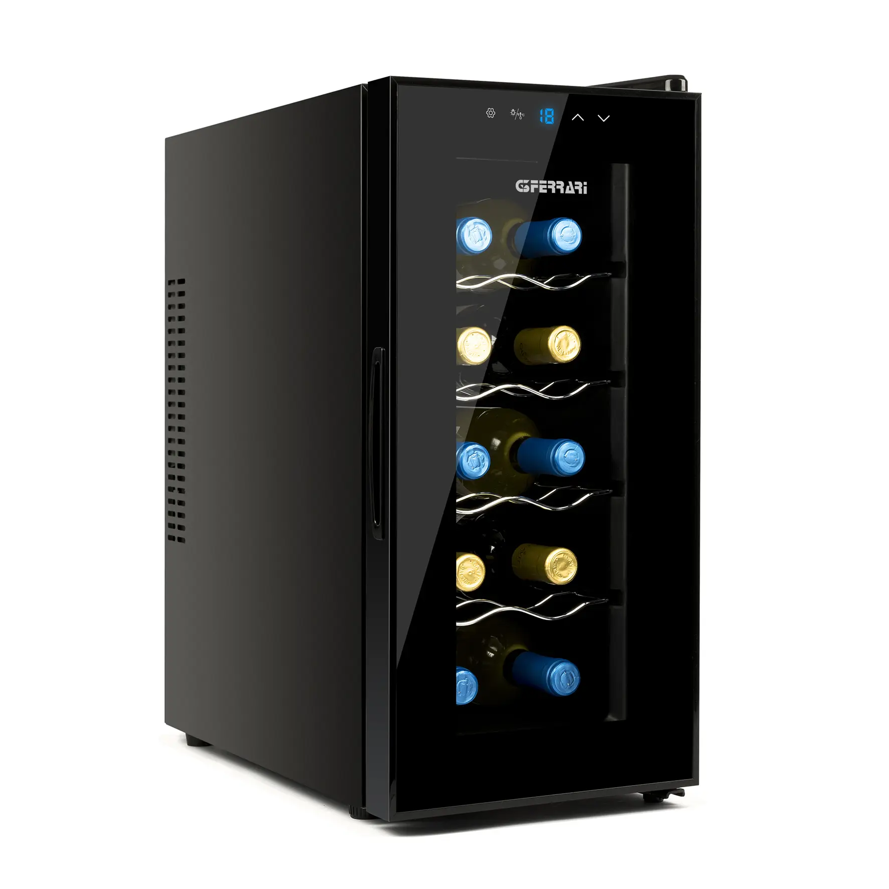Riservetta 10 cantinetta termoelettrica elegante colore bordeaux